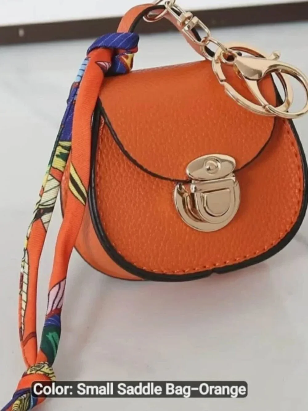 Mini Saddle Coin Purse Fresh Style Small Wallet Bag Charm
